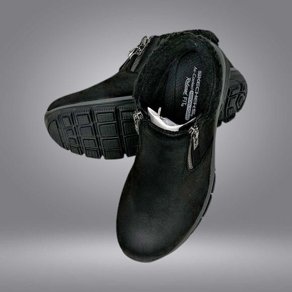 Skechers Women's Shoe Sz 7 (US Women's) Easy Going Water Repellent Black A619581 - Picture 3 of 7